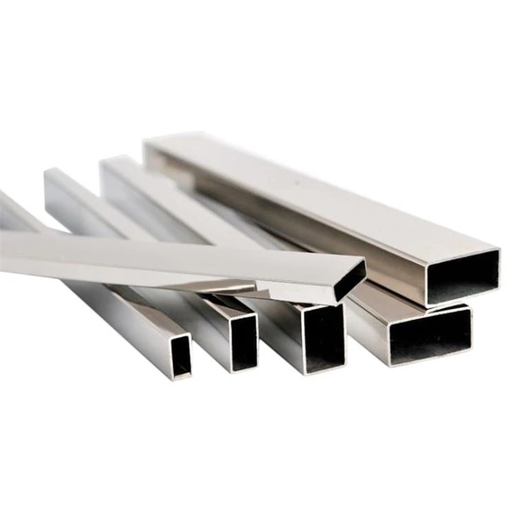 Tubos de Aço Inox Quadrados e Retangulares Tubos de Aço Inox Quadrados e Retangulares