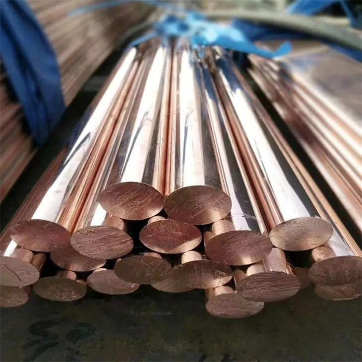 Barra De Cobre C26000 Con Buena Maleabilidad